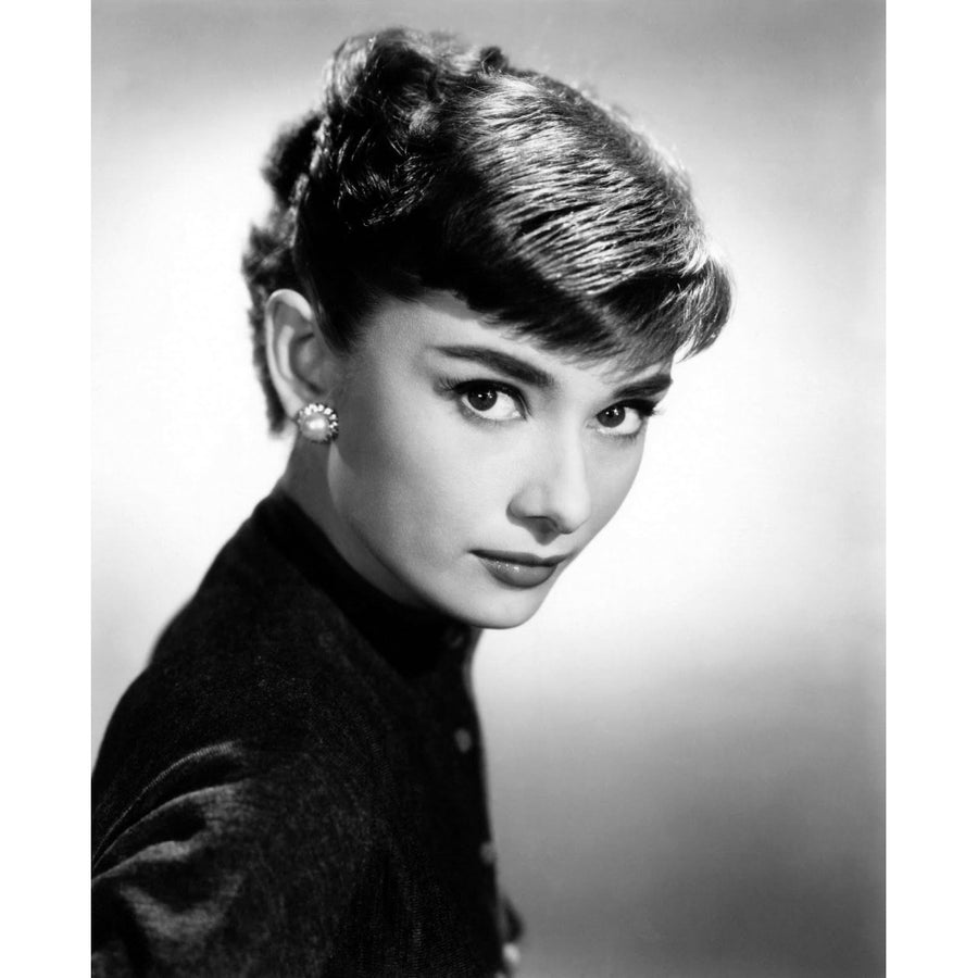 Audrey Hepburn - Earrings Photo Print (8 x 10) - Item DAP11595 Image 1