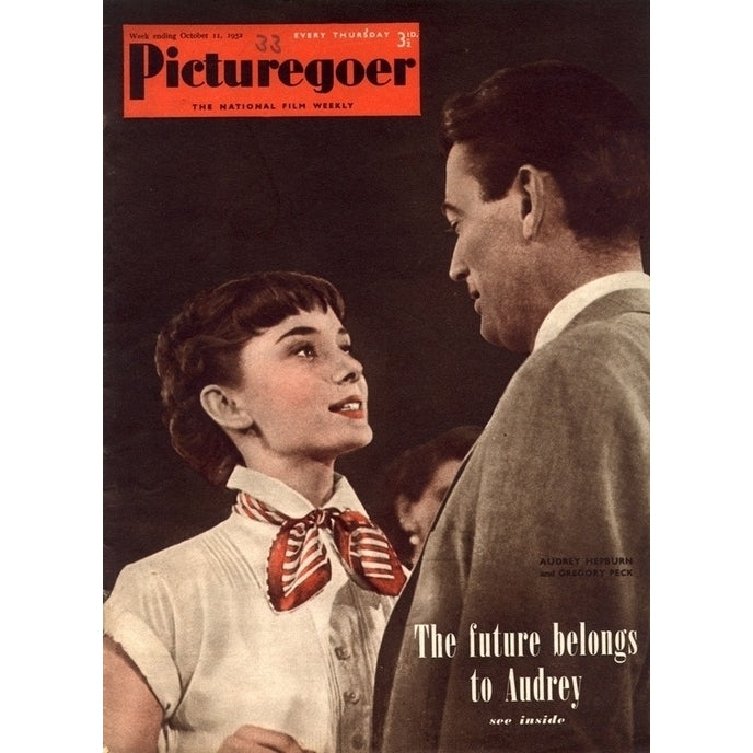 Audrey Hepburn - Picturegoer Magazine Photo Print (8 x 10) - Item DAP11609 Image 1