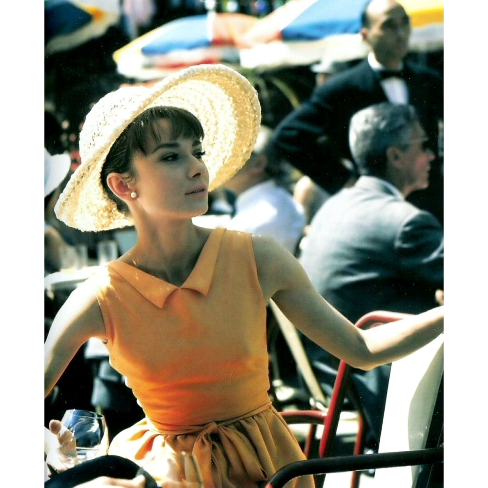 Audrey Hepburn - Straw Hat Photo Print (8 x 10) - Item DAP11653 Image 1