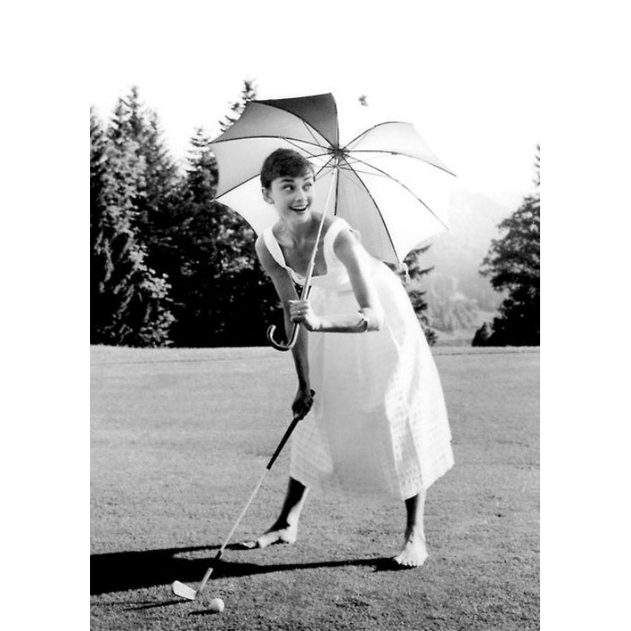 Audrey Hepburn - Umbrella Photo Print (8 x 10) - Item DAP11645 Image 1