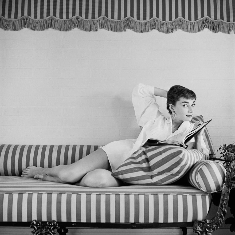 Audrey Hepburn - Reading Photo Print (8 x 10) - Item DAP11652 Image 1