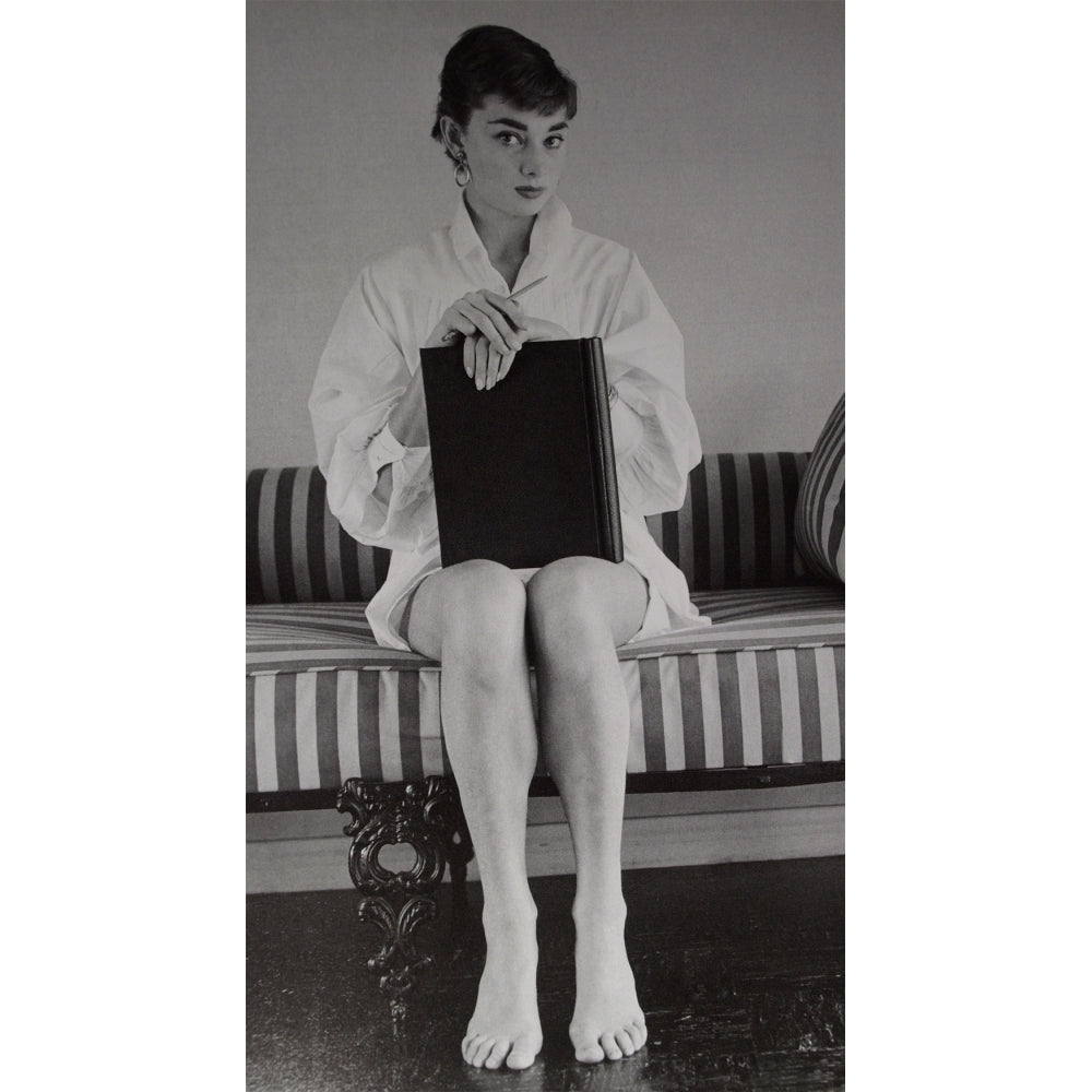 Audrey Hepburn - Sitting with Book Photo Print (8 x 10) - Item DAP11674 Image 1