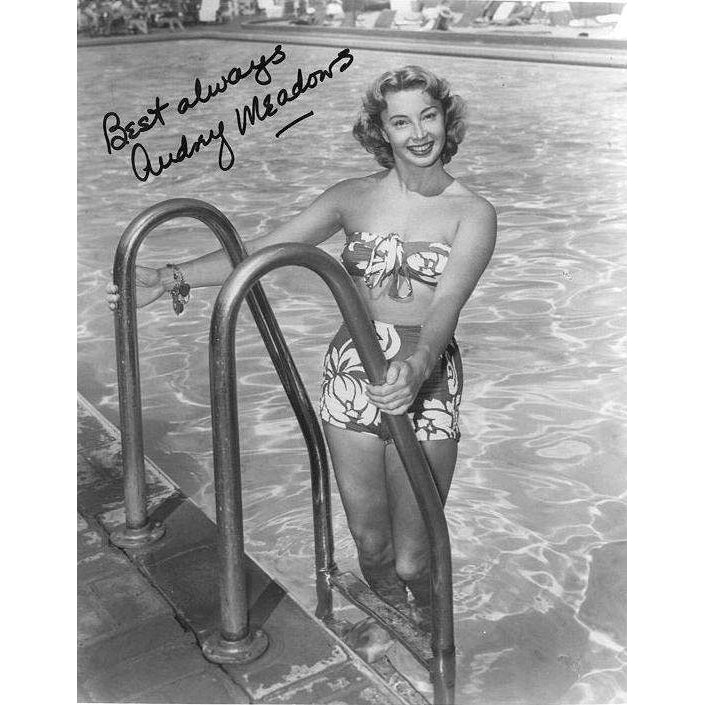 Audrey Meadows - Pool Signed Photo Print (8 x 10) - Item DAP11719 Image 1