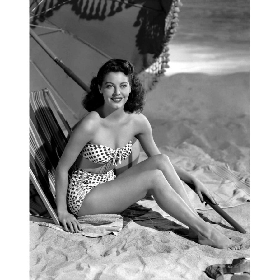 Ava Gardner - Polka Dot Bikini Photo Print (8 x 10) - Item DAP11935 Image 1