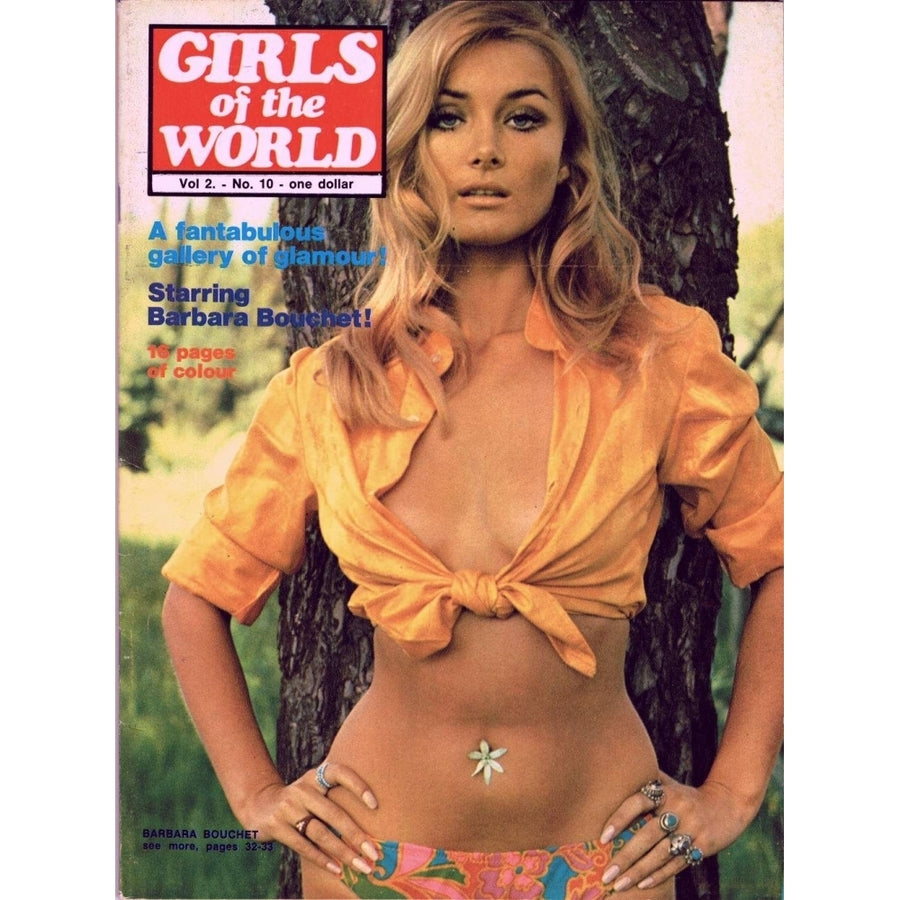 Barbara Bouchet - Girls of the World Magazine Photo Print (8 x 10) - Item DAP12145 Image 1