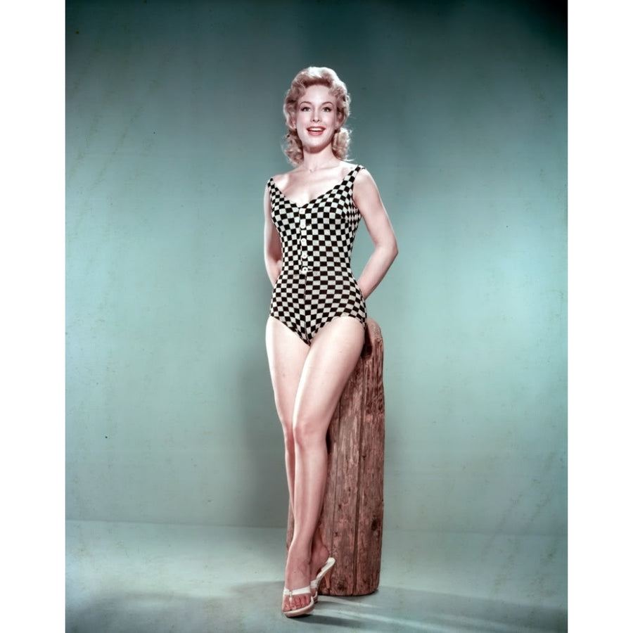 Barbara Eden - Checkered Bathingsuit Photo Print (8 x 10) - Item  DAP12255 Image 1