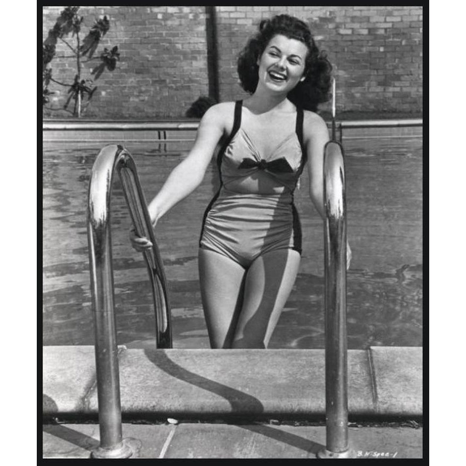 Barbara Hale - Getting Out of Pool Photo Print (8 x 10) - Item DAP12330 Image 1