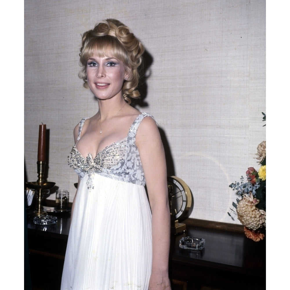 Barbara Eden - White Dress Photo Print (8 x 10) - Item DAP12291 Image 1