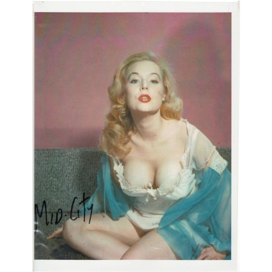 Betty Brosmer - Blue and Whtie Photo Print (8 x 10) - Item DAP12798 Image 1