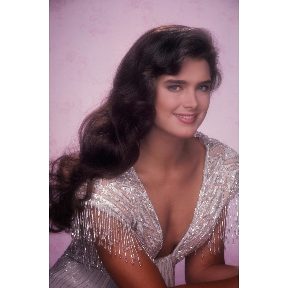 Brooke Shields - sequin dress Photo Print (8 x 10) - Item DAP14132 Image 1