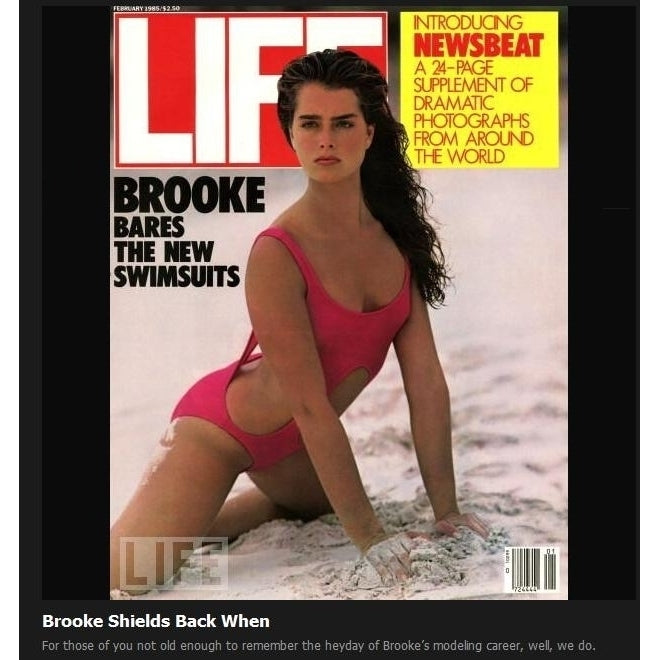 Brooke Shields - Life magazine cover Photo Print (8 x 10) - Item DAP14142 Image 1