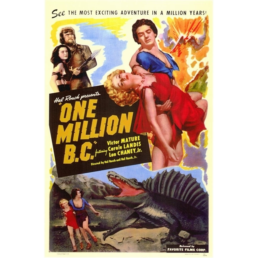 Carole Landis - One Million B.C. poster Photo Print (8 x 10) - Item DAP14427 Image 1