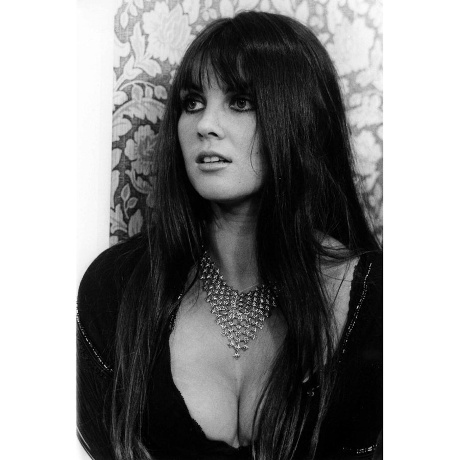 Caroline Munro - black top with necklace Photo Print (8 x 10) - Item DAP14674 Image 1