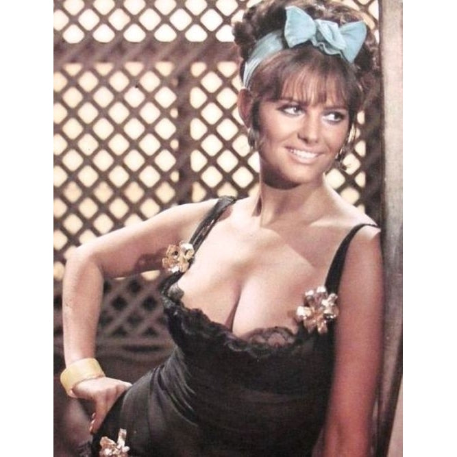 Claudia Cardinale - Blue Bow Photo Print (8 x 10) - Item DAP15346 Image 1