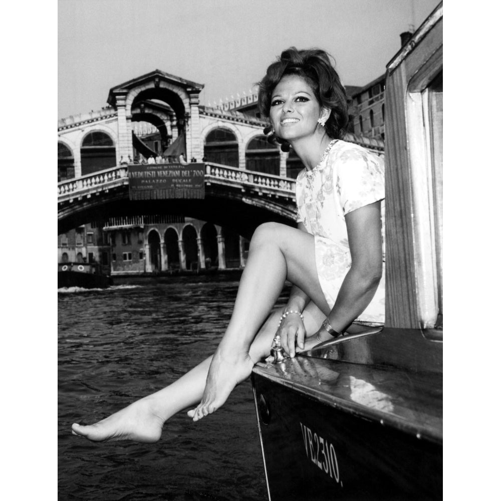 Claudia Cardinale - On Boat Photo Print (8 x 10) - Item DAP15362 Image 1