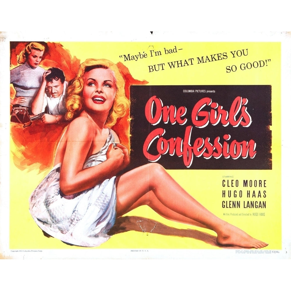 Cleo Moore - One Girls Confession Landscape Photo Print (10 x 8) - Item DAP15583 Image 1