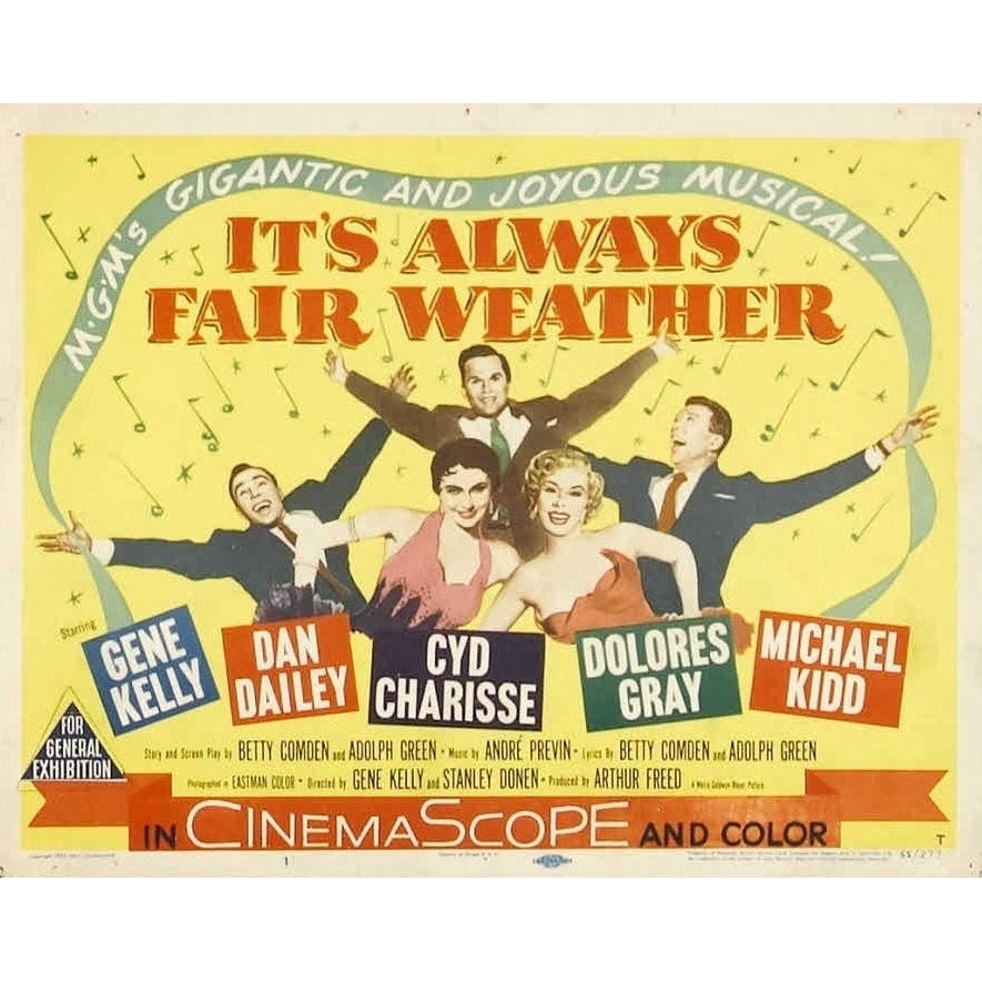 Cyd Charisse - Its Always Fair Weather Photo Print (10 x 8) - Item DAP15766 Image 1