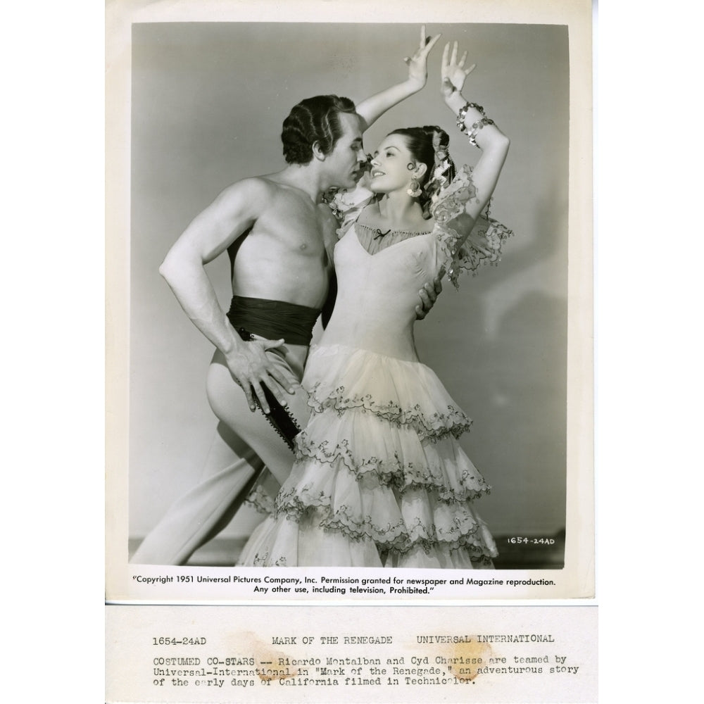 Cyd Charisse - with Ricardo Montalban Photo Print (8 x 10) - Item DAP15794 Image 1