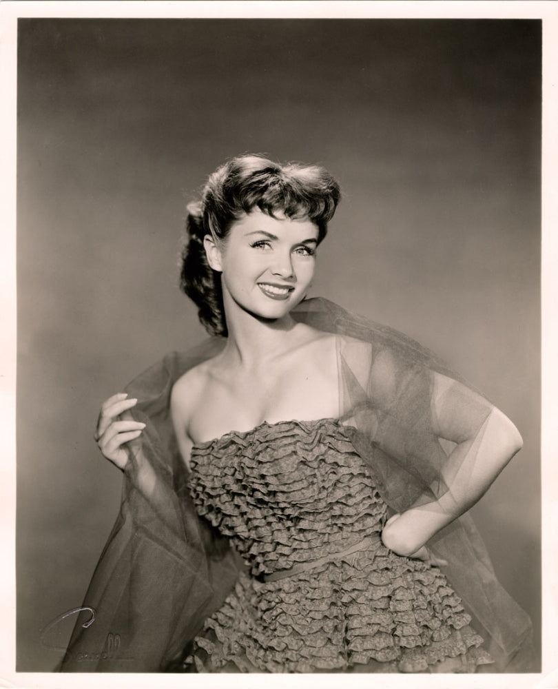 Debbie Reynolds- Ruffled Strapless Dress Photo Print (8 x 10) - Item DAP16383 Image 1