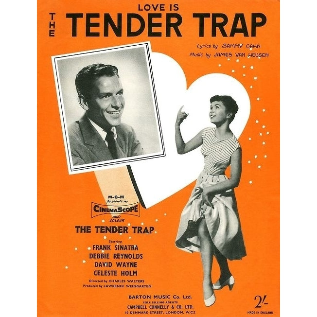 Debbie Reynolds- Love Is The Tender Trap Photo Print (8 x 10) - Item DAP16447 Image 1