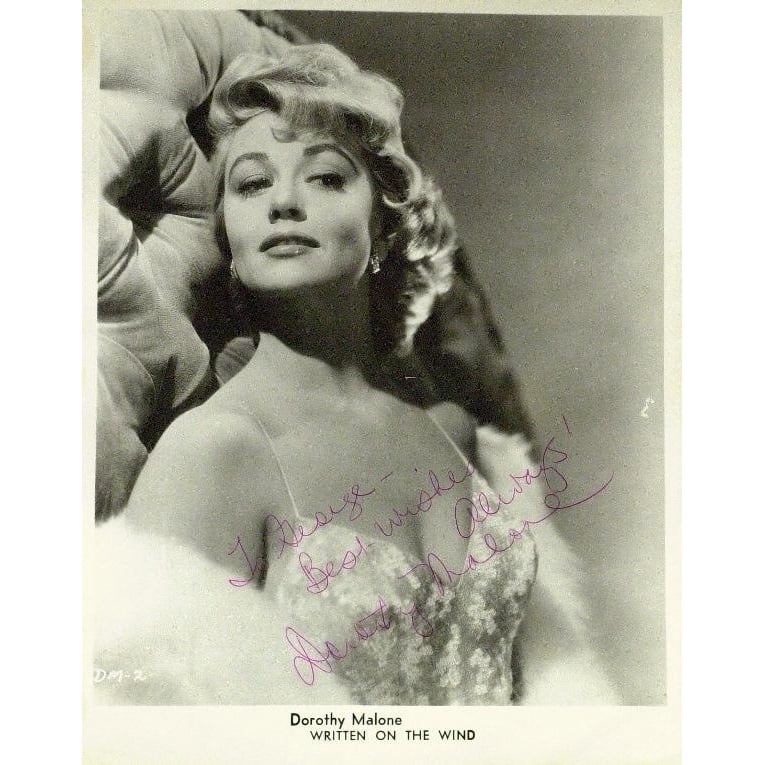 Dorothy Malone - In faux Schal Signed Photo Print (8 x 10) - Item DAP17353 Image 1