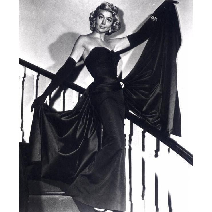 Dorothy Malone - Holding Black Flowing Dress Photo Print (8 x 10) - Item DAP17384 Image 1