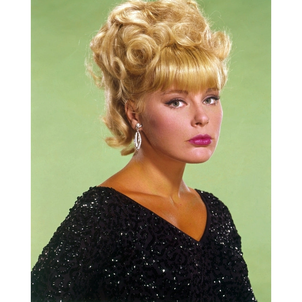 Elke Sommer - Headshot Wearing Studded Black Top Photo Print (8 x 10) - Item DAP17920 Image 1