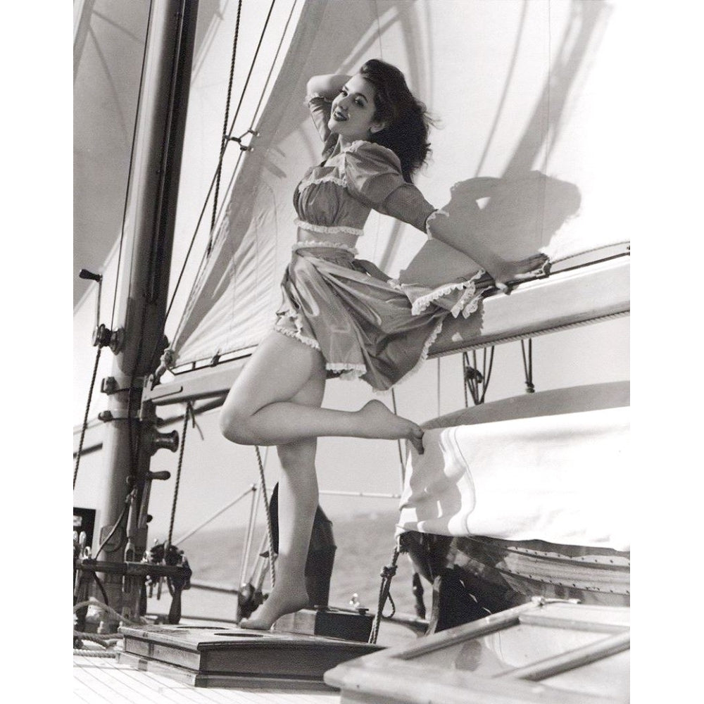 Ann Rutherford - Boat Photo Print (8 x 10) - Item DAP1796 Image 1