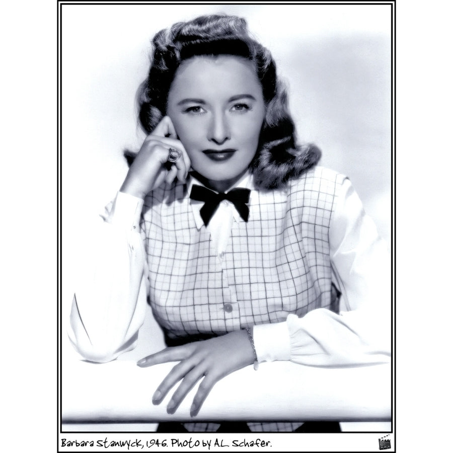 Barbara Stanwyck - 1946 Photo by Al Schafer 2 Photo Print (8 x 10) - Item DAP18390 Image 1