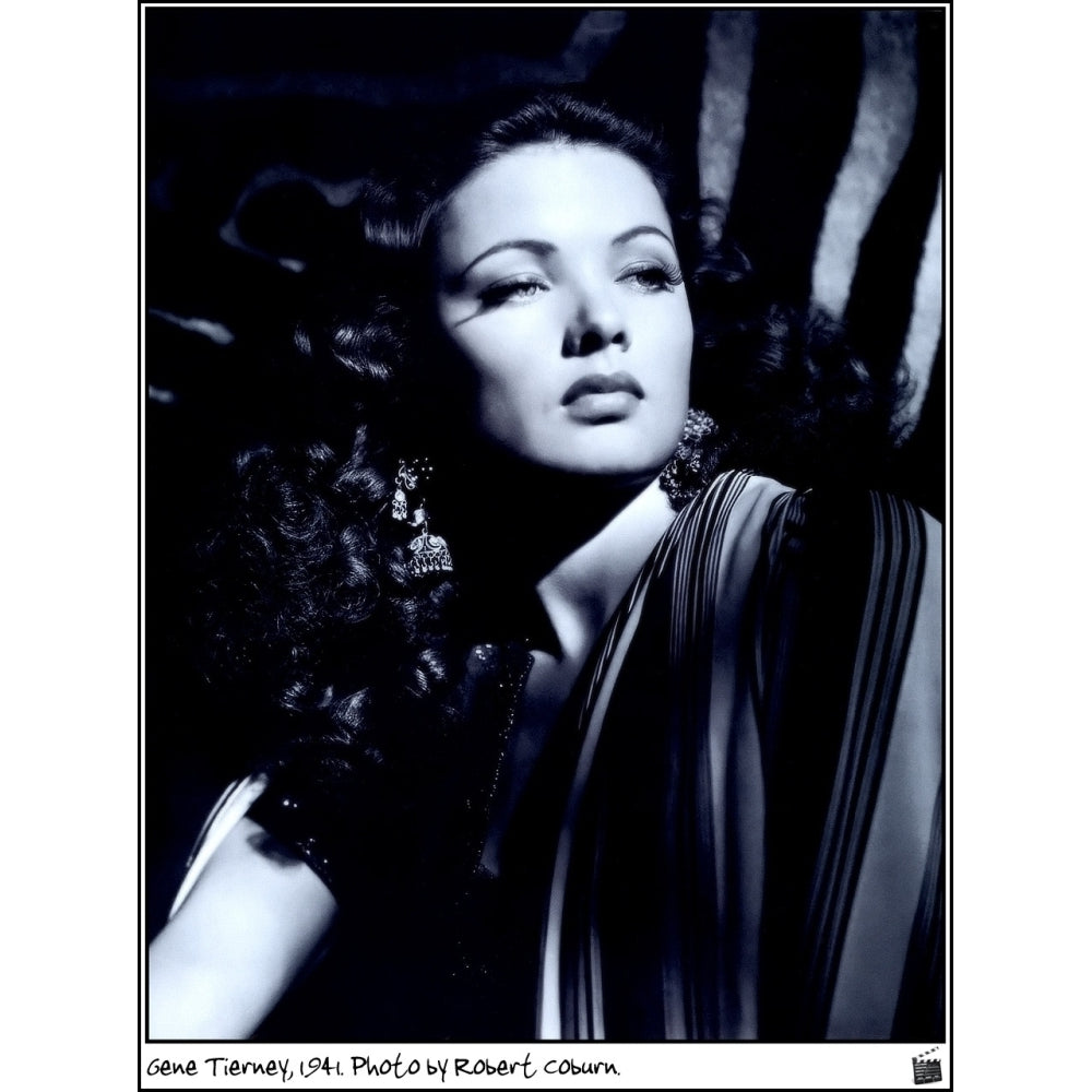 Gene Tierney - 1941 Photo by Robert Coburn Photo Print (8 x 10) - Item DAP18430 Image 1