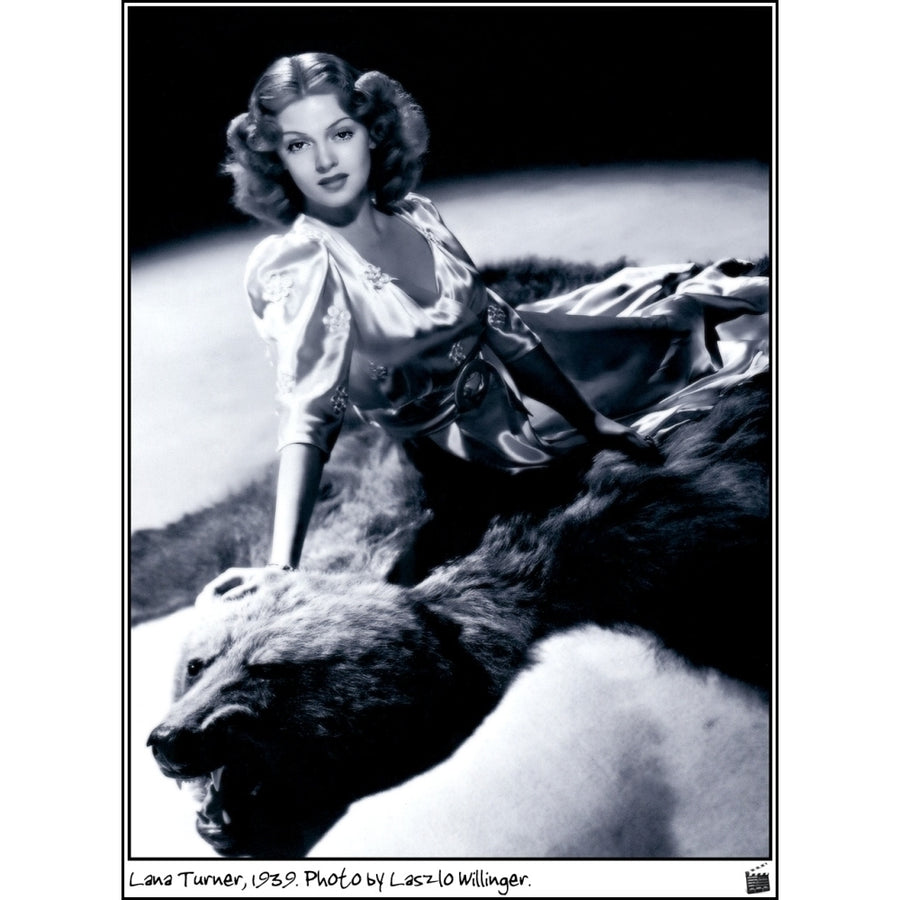 Lana Turner - 1939 Photo by Laszlo Willinger Photo Print (8 x 10) - Item DAP18474 Image 1