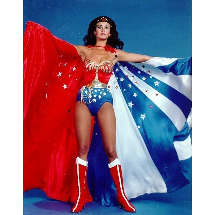 Lynda Carter - Wonder Woman Cape Photo Print (8 x 10) - Item DAP18726 Image 1