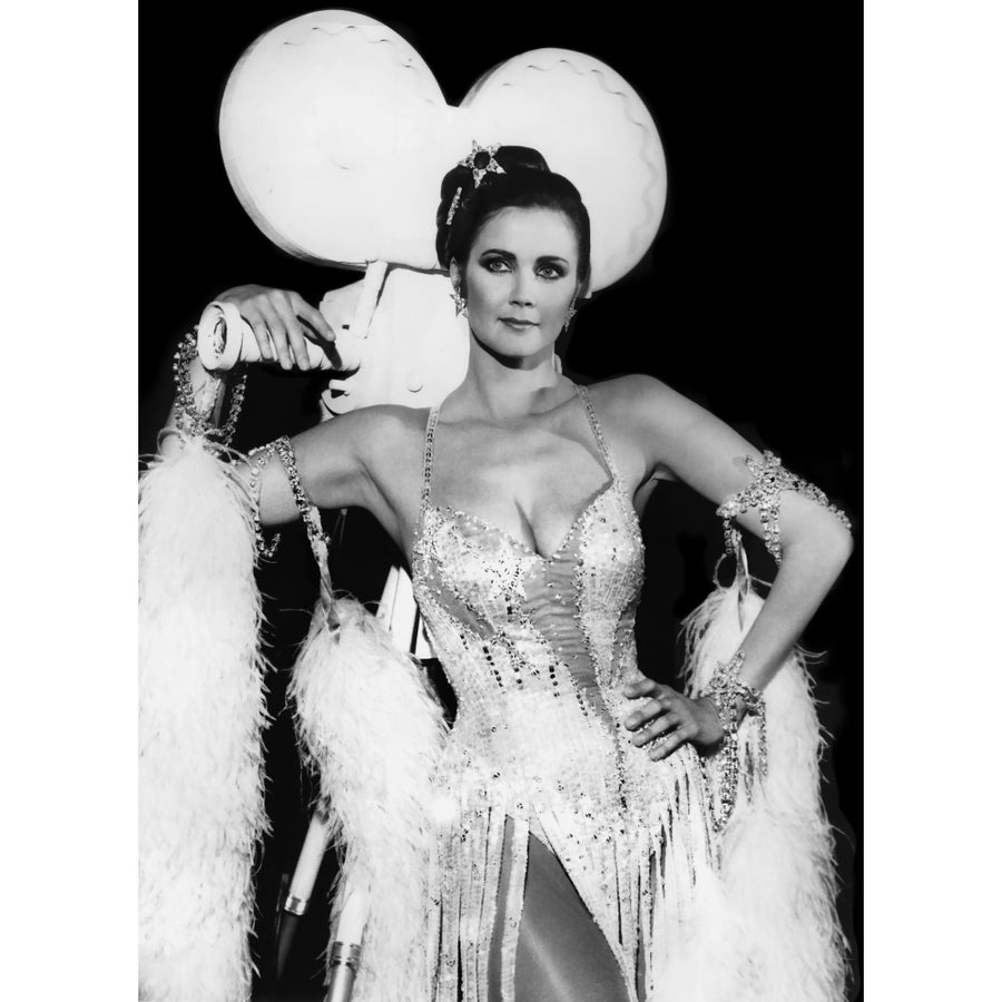 Lynda Carter - Holding Film Camera Photo Print (8 x 10) - Item DAP18759 Image 1