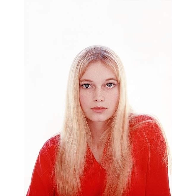 Mia Farrow - Red Shirt Photo Print (8 x 10) - Item DAP18869 Image 1