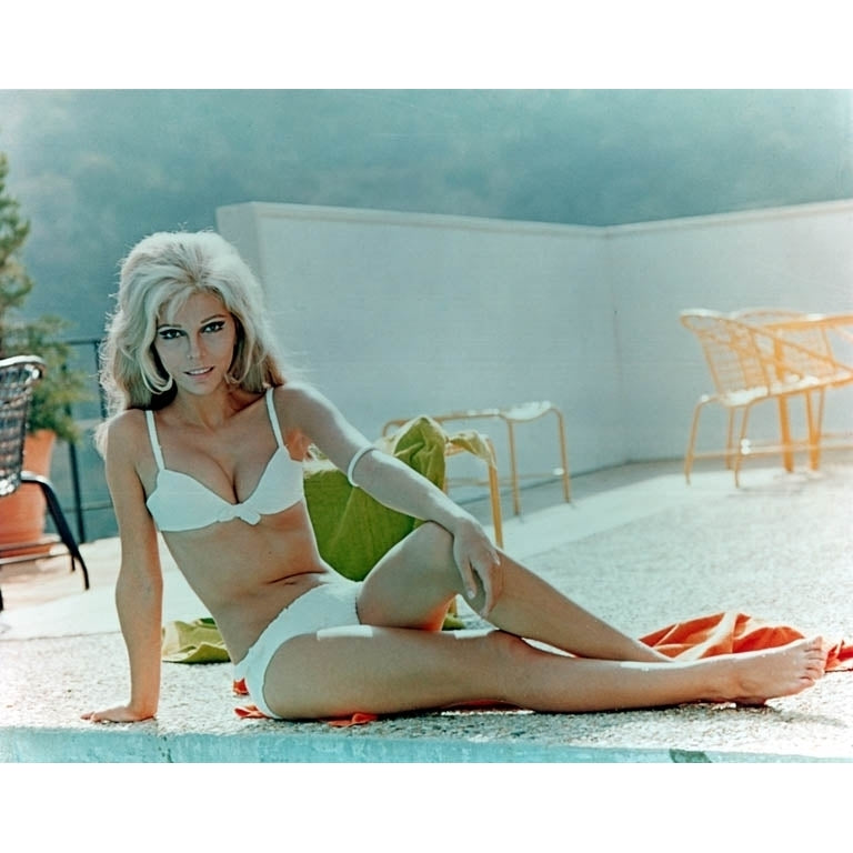 Nancy Sinatra - Legs Out/ White Bikini Photo Print (10 x 8) - Item DAP19645 Image 1