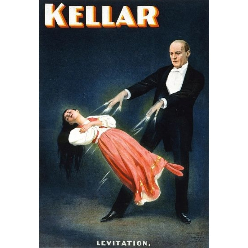 Kellar Levitation Magic Poster Print (18 x 24) Image 1