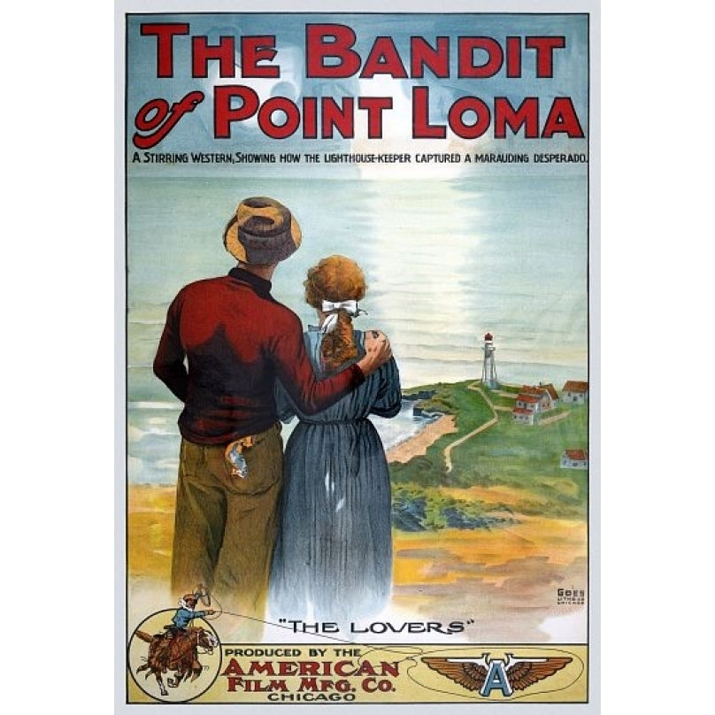 The Bandit of Point Loma Vintage Movie Poster Print (18 x 24) Image 1