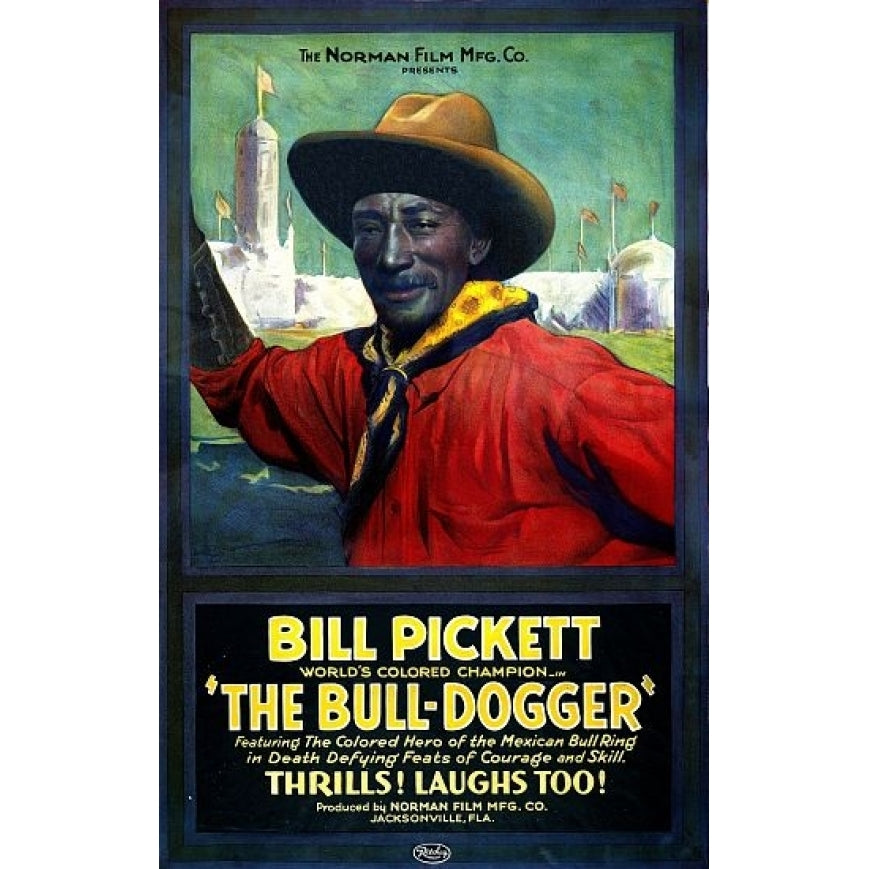 The Bull-Dogger Bill Pickett Movie Poster Print (18 x 24) Image 1