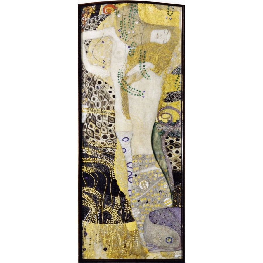 Wasserschlangen I Freundinnen Poster Print by Gustav Klimt (18 x 24) Image 1