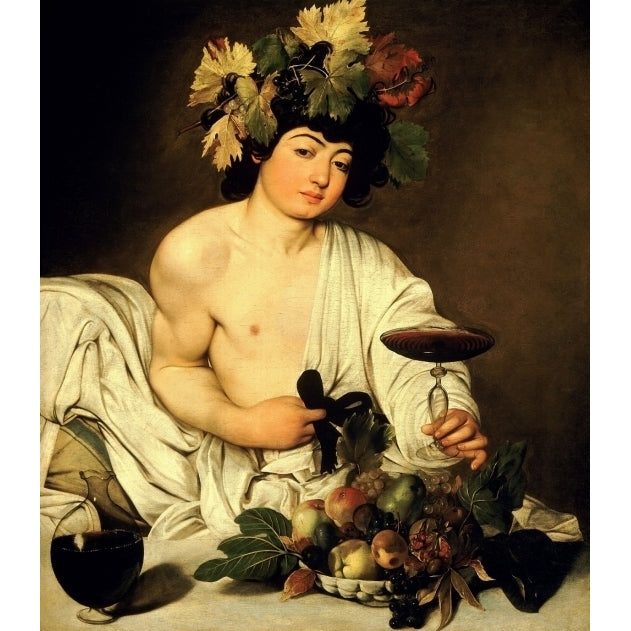 Bacchus Poster Print by Caravaggio (18 x 24) Image 1