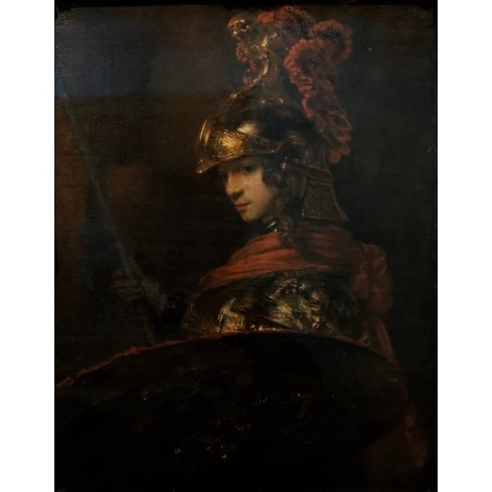 Pallas Athena Poster Print by Rembrandt Van Rijn (24 x 36) Image 1