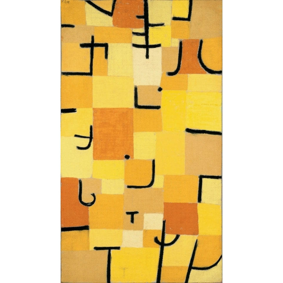 Signs In Yellow Poster Print by Paul Klee (24 x 36) Image 1