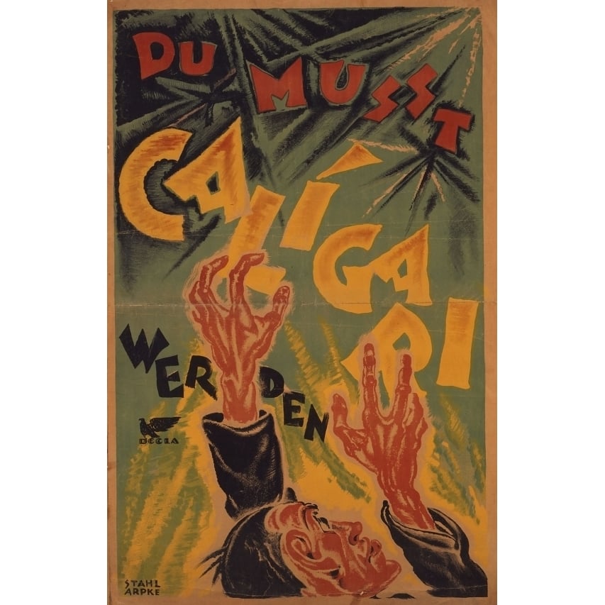 Du Musst Caligari Werden - The Cabinet Of Dr. Caligari Poster Print (18 x 24) Image 1