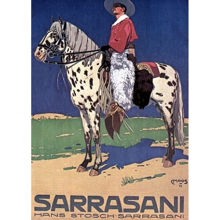 Hans Stosch Sarrasani Circus Poster Print (24 x 36) Image 1