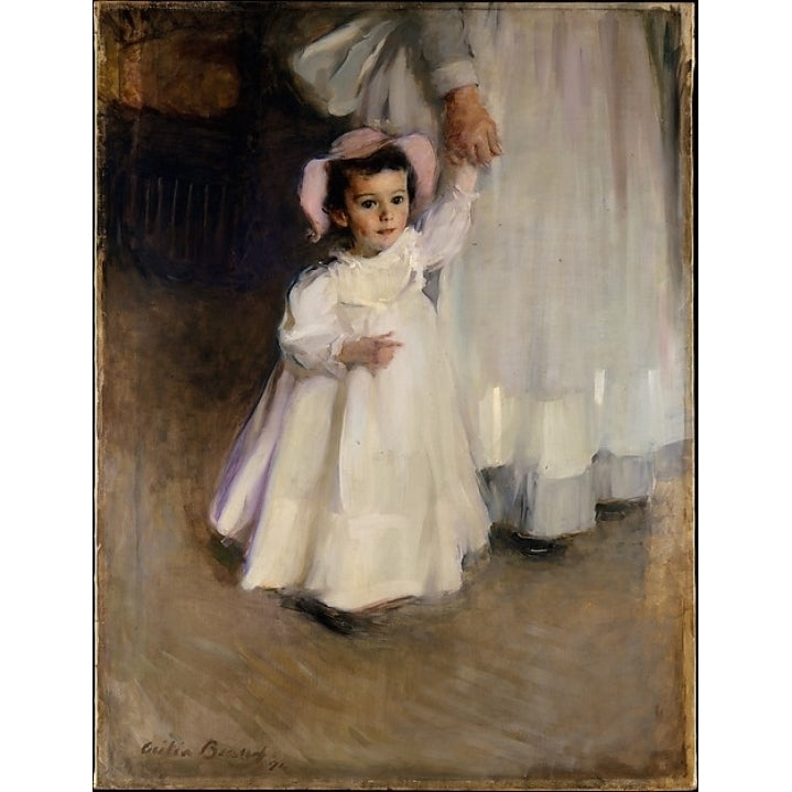 Ernesta (Child with Nurse) Poster Print by Cecilia Beaux (American Philadelphia Pennsylvania 1855 ??1942 Gloucester Image 1