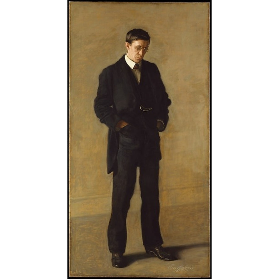 The Thinker: Portrait of Louis N. Kenton Poster Print by Thomas Eakins (American Philadelphia Pennsylvania 1844 ??1916 Image 1