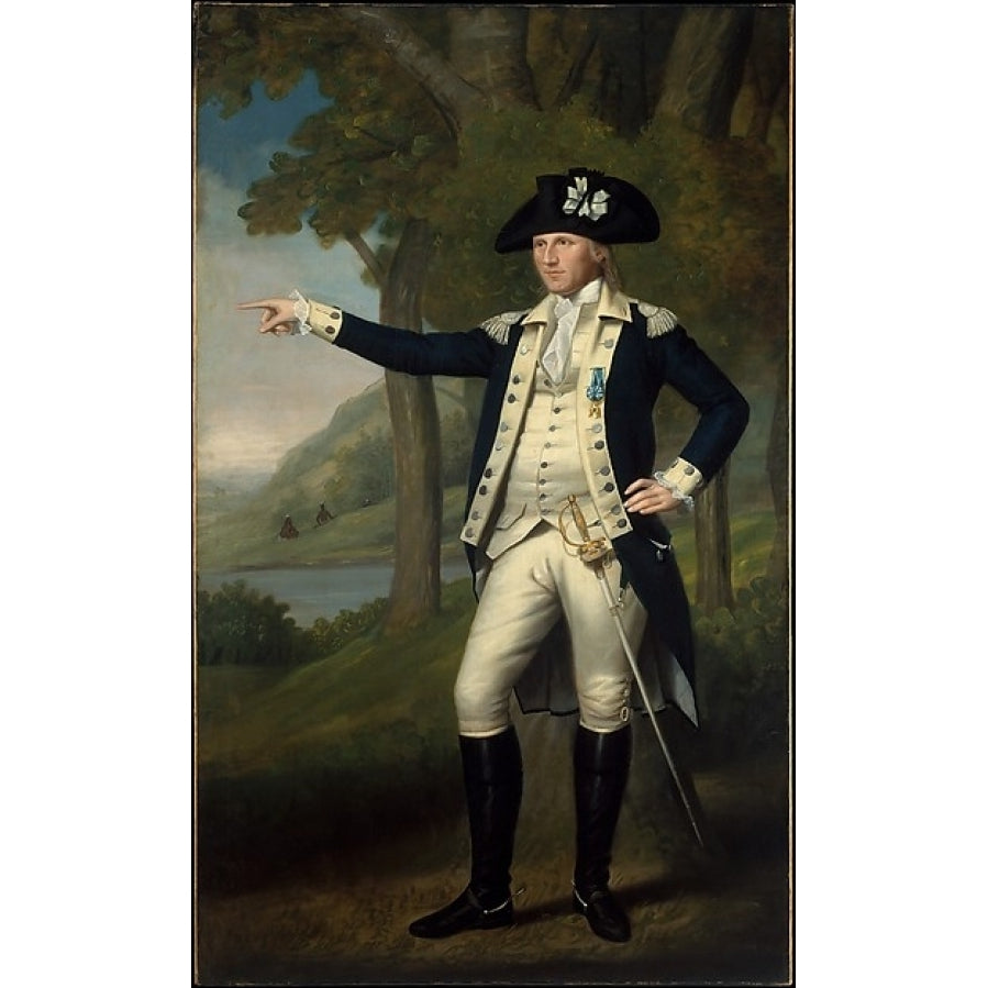 Marinus Willett Poster Print by Ralph Earl (American Worcester County Massachusetts 1751??1801 Bolton Connecticut) (18 Image 1