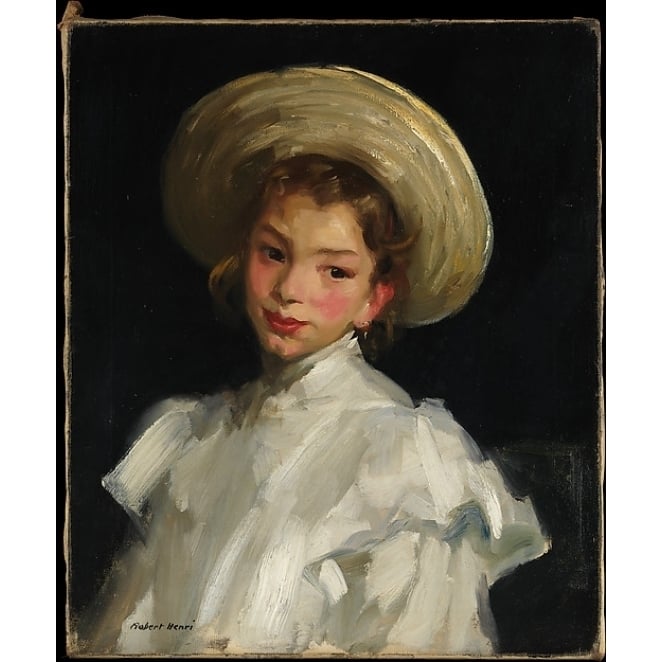 Dutch Girl in White Poster Print by Robert Henri (American Cincinnati Ohio 1865 ??1929 York) (18 x 24) Image 1