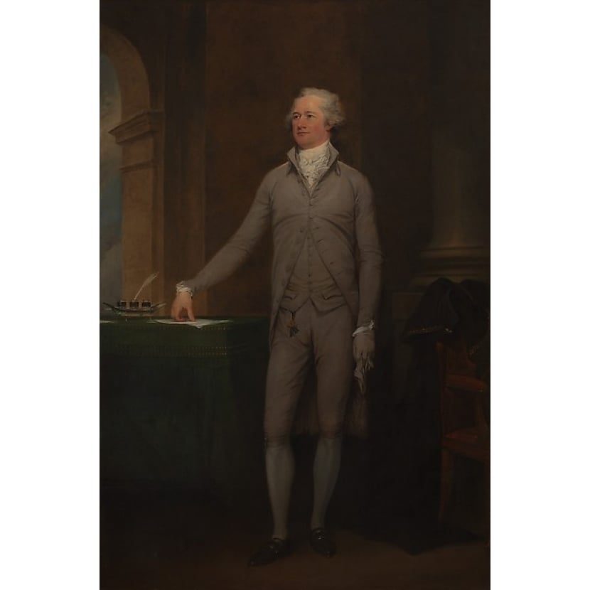 Alexander Hamilton Poster Print by John Trumbull (American Lebanon Connecticut 1756 ??1843 York) (18 x 24) Image 1