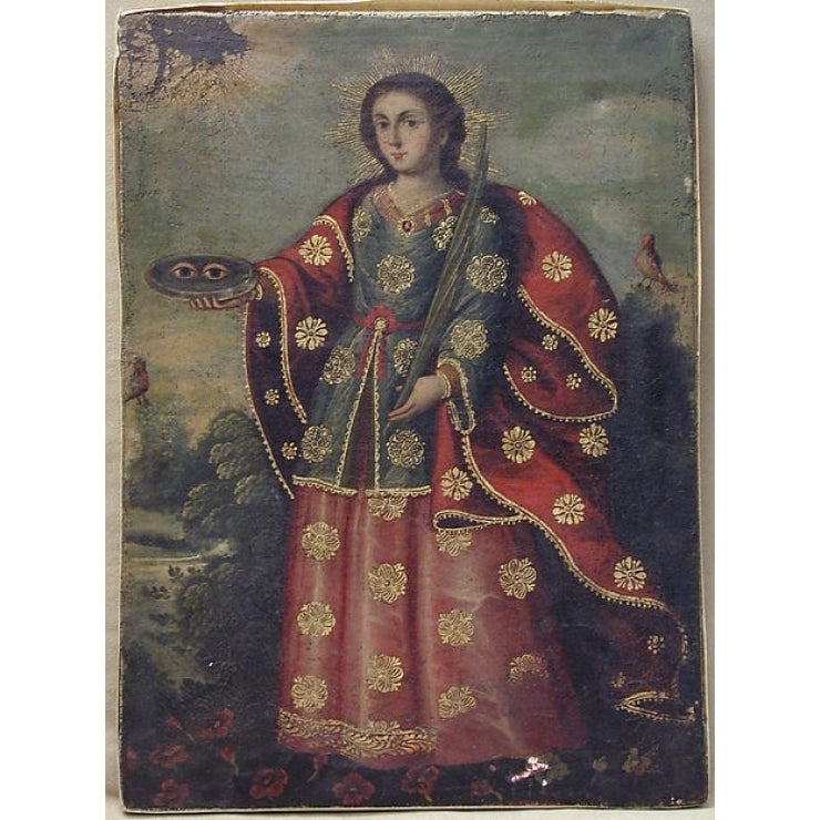 Saint Lucy Poster Print (18 x 24) Image 1